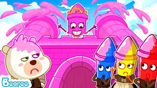 Bearee Tales Queen Crayon Wants Everything In Pink Funny Cartoon For Kids Bearee New Episodes