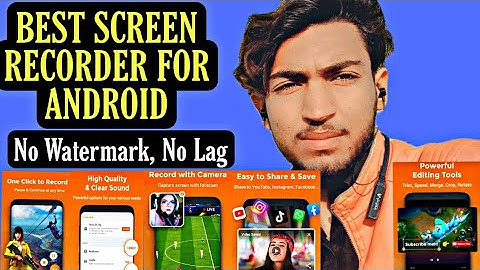 Best Screen Recorder For Android | No Watermark | No Lag | With Internal Audio