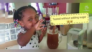 Xaria's Kitchen: Making Tamarind Juice/Drink with Toddlerific Xaria