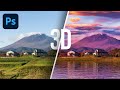 Create REAL Water Reflections with Photoshop 3D!