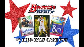 Break #11694 4 Box 2025 Bowman's Best Baseball PYT #9