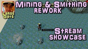 Mining & Smithing rework - Stream showcase