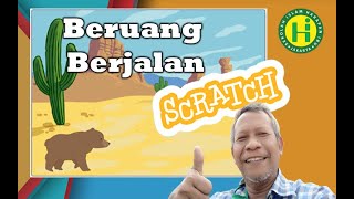 Belajar Scratch "Beruang Berjalan" screenshot 4