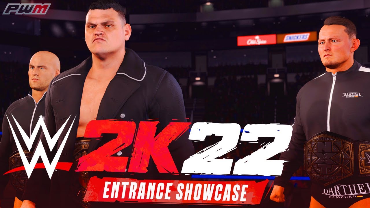 WWE 2K22 - Imperium Trio Entrance | 4K Ultra 60 FPS Official