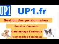 Gestion des pensionnaires