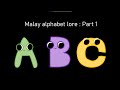 Youtube Thumbnail Malay alphabet lore: Part 1