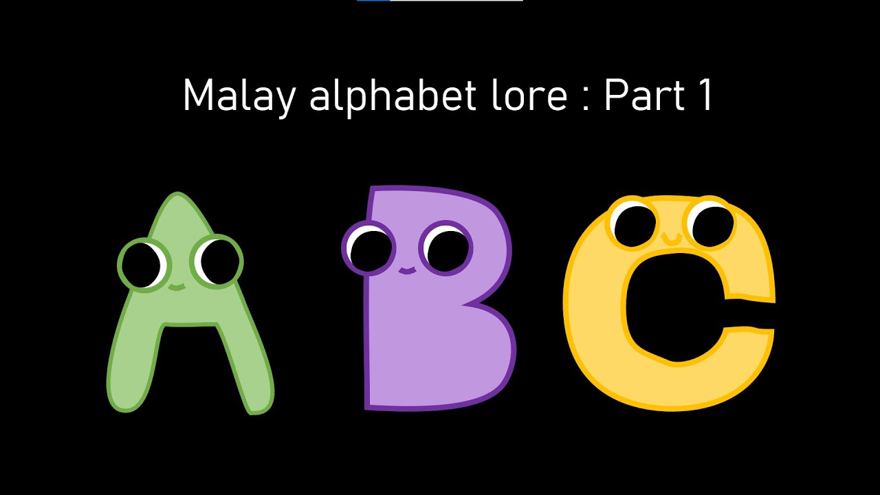 Malay alphabet lore: Part 1 