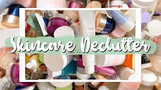 DECLUTTERING My SKINCARE Collection | Julia Adams