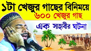 এক সাহাবীর ঘটনা┇১টা খেজুর গাছের বিনিময়ে ৬০০ গাছ┇পীরজাদা সানাউল্লাহ সিদ্দিকী┇Pirjada sanaullah waz