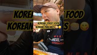 Korean Street Food 🇰🇷😋 Korean Pancakes 🥞👀 #korea #streetfood #seoul #travel #food #seoulfood