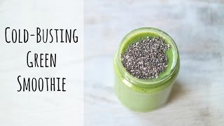 COLD-BUSTING GREEN SMOOTHIE » immunity boosting combo screenshot 4