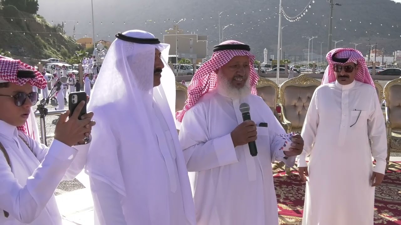 زواج الأستاذ عبدالله  مسفرالخثعمي صاحب متحف خثعم التراثي علي كريمة الدكتورعبدالله بن دخيل الخثعمي