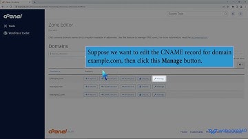 How to edit or delete CNAME Record in cPanel using the DNS Zone Editor with WebCare360