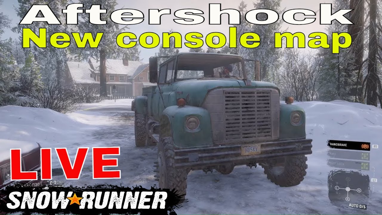 SNOWRUNNER AFTERSHOCK new console mod Map by Remoh 667 first look PS5 ...