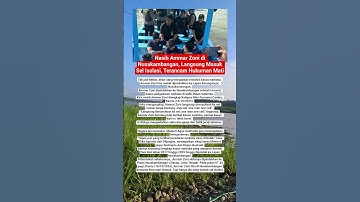 Nasib Ammar Zoni di Nusakambangan, Langsung Masuk Sel Isolasi, Terancam Hukuman Mati