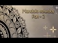 Satisfying Mandala Drawing | Relaxing Art Therapy ✨ #mandala #satisfying