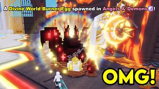 I Stole The BIG DIVINE WORLD BURNER Egg In Steal an Egg!