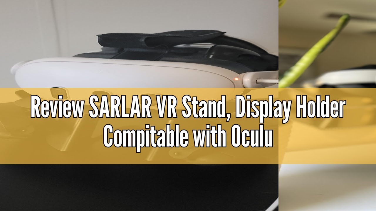 Review SARLAR VR Stand, Display Holder Compitable with Oculus Meta Quest 2/ Quest/ Rift S/ Valve Ind