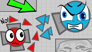 Diep.io NEW TOP Epic 777% FUNNY MAZE TROLLING  ( Diep.io Funny Moments #109 )