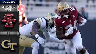 Boston College vs. Georgia Tech Condensed Game | 2021 ACC Football