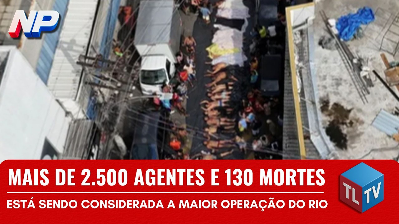 RIO DE JANEIRO EM GUERRA! A MAIOR OPERAÇÃO GERA REPERCUSSÃO NACIONAL ...