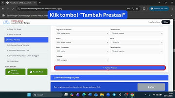 Ini dia tutorial lengkap pengisian formulir PPDB SMA Kemala Taruna Bhayangkara