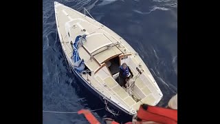Dramatic Coast Guard video shows rescue of missing boaters after taking off in N.J.