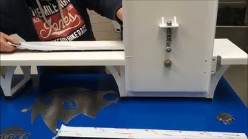 Demo Q fin coater met Maiburg Laserfolie