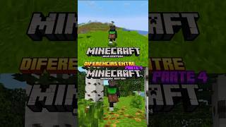 Diferencia entre Bedrock y java parte 4. #minecraft #diferencia #curiosidades #java #bedrock
