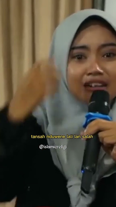 Ustadzah mumpuni baru kali menangis saat Ceramah #shorts #videoshorts #youtubeshorts #shortsvideo