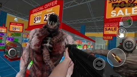 Zombie Evil Horror 5 City Of Decay - Super market : FPS Shooting games - android gamepla #12