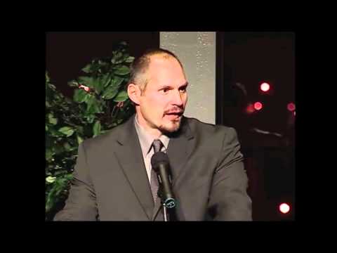 Former Steeler Jeff Hartings talks about his experiences with Joe Paterno at White Field Foundation's Night of Inspiration February 13, 2010.