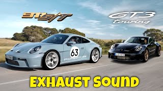 2024 Porsche 911 S/T vs GT3 Touring Exhaust Sound