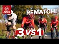 3 VS 1 | Can A Time Trial Bike Beat 3 Roadies?