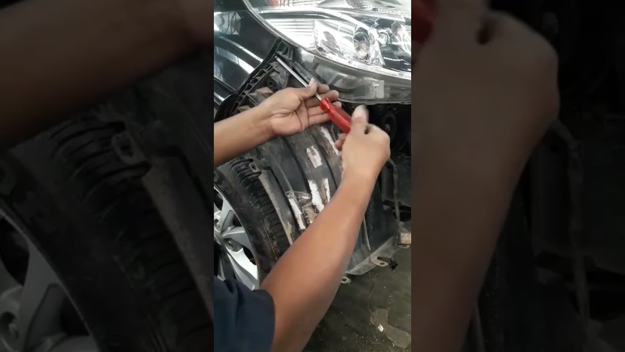 cara merapikan bemper rush yg renggang