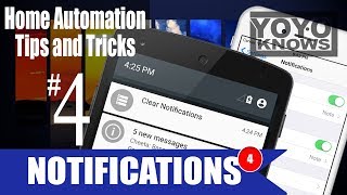 Smart Home Automation Tips & Tricks #4 - openhab Push Notifications
