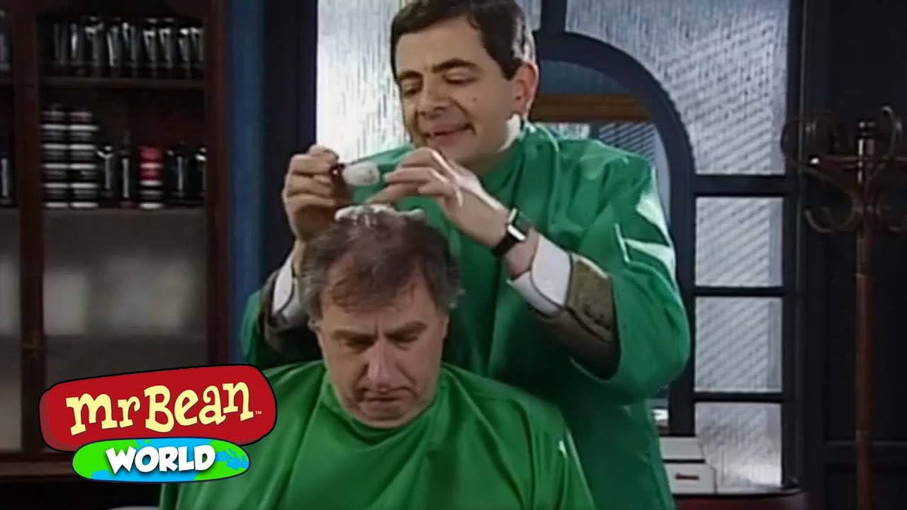 Play: Barbershop Bean: a classic live-action Mr Bean clip compilation