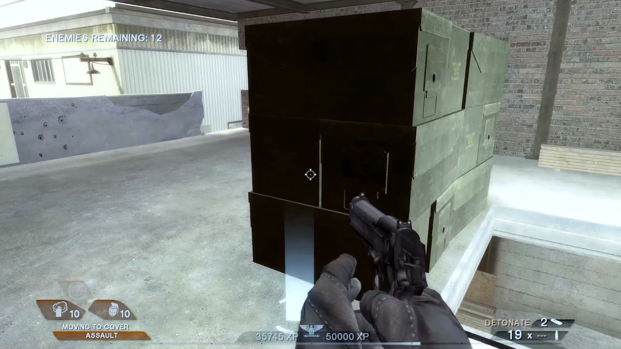 Rainbow Six Vegas 2 - Terrorist Hunt - CQB Training - Realistic - Perfect Run