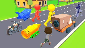 Shape-shifting 🚗 🚙🚙 Android//iOS MAX LEVEL - All Levels Gameplay LEVEL 5690 JJUP