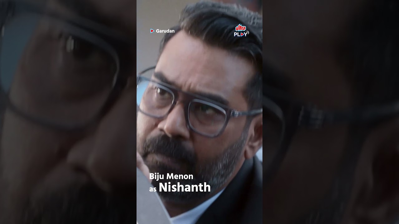 Biju Menon as Nishanth | Character Promo | Garudan | Hindi Dubbed | Ultra Play OTT | Harpalfilmy