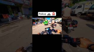 Police 🚓🚨 #gamtng #Accident  #shorts #motovlog #short #rider
