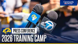 LIVE: Training Camp Press Conference With Sean McVay, Davante Adams & More Rams Players