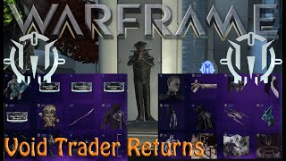 Warframe - Void Traders Returned! 137th Rotation [13th march 2020]