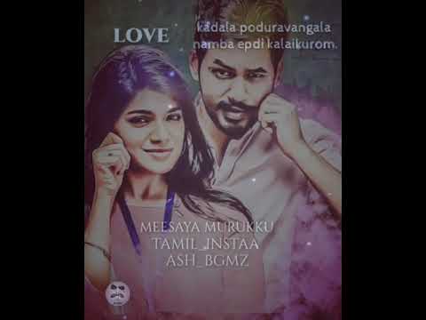 Meesaya murukku - dialogues video whatsapp status hip hop tamizha