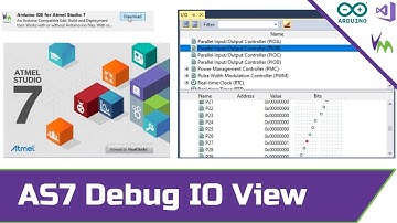 Debug IO View for Arduino Projects in Atmel Studio