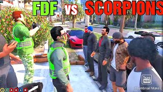 FDF VS SCORPIONS (GTA V RP) Nopixel INDIA