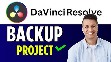How to Backup Your Project In Davinci Resolve (2024)