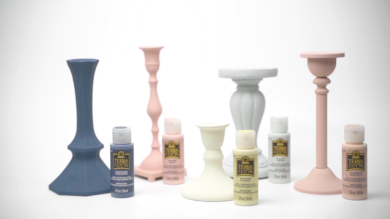 Introducing FolkArt Terra Cotta Acrylic Paint YouTube
