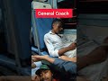 General Coach 😭 बहुत भीड़ में आज मैं फस गया || General Coach Struggle in Midnight #indianrailways