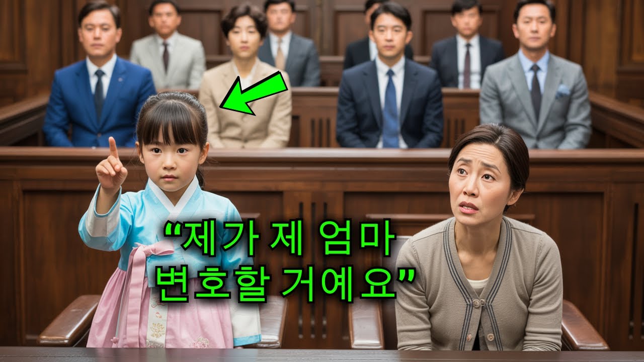 판사는 자기 엄마의 변호사가 되겠다는 꼬마 소녀의 말에 웃음을 터뜨렸다. 하지만 단 세 마디로 법정을 충격에 빠뜨렸다